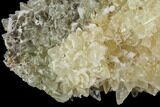 Fluorescent Calcite Crystal Cluster - Pakistan #121693-2